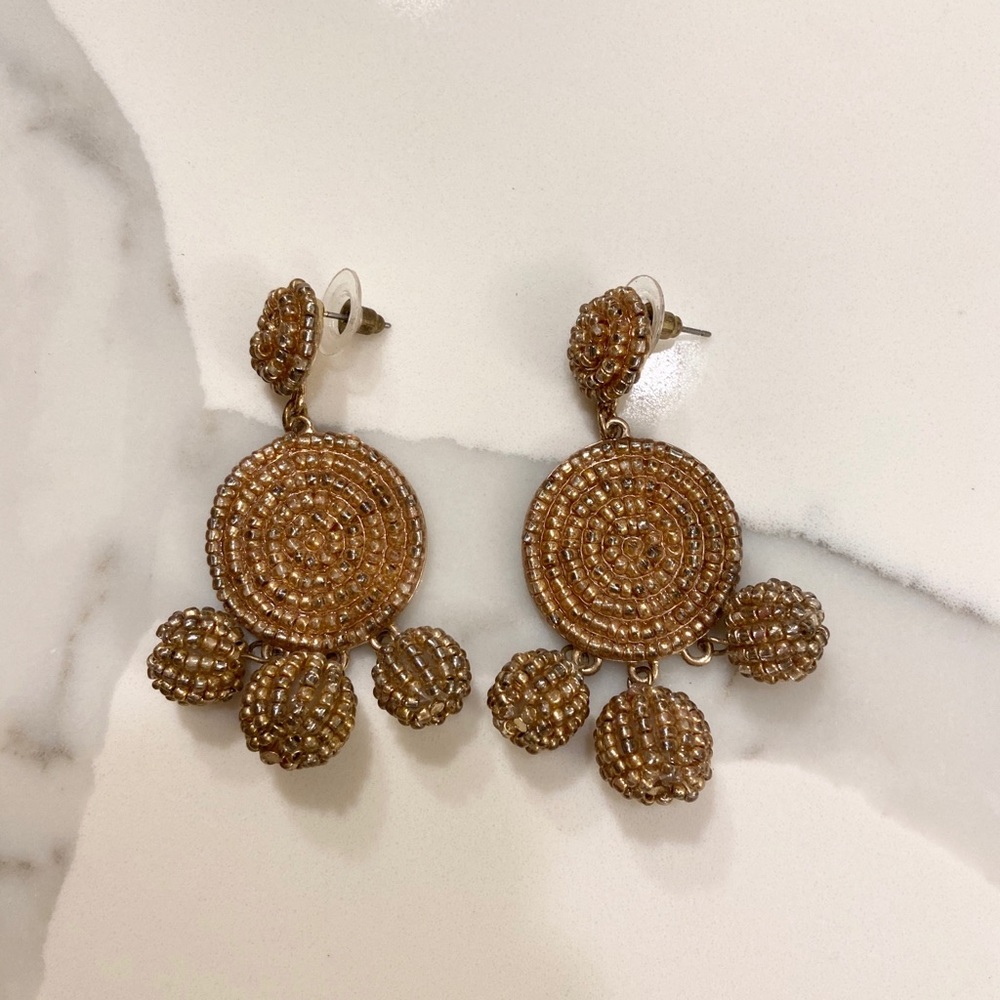 Beautiful Golden Earrings